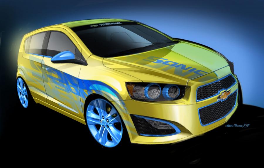  Chevrolet Performance Sonic RS Concept 2013 года  (фото 3 из 3)